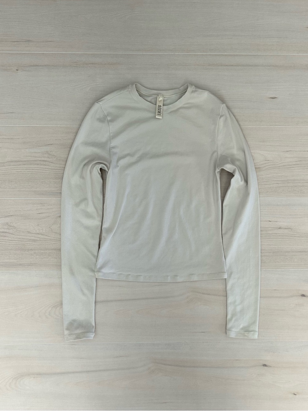 skims long sleeve cotton jersey